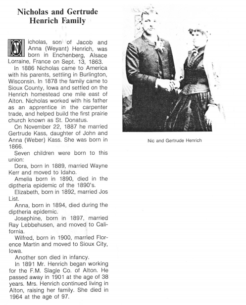 Nicholas and Gertrude story